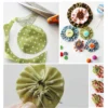 Printed Twill Cotton Patchwork Fabrics for Needlework Sewing Quilting Cloth DIY Handmade Kain Cotton 5 8 pcs lot 20x25cm