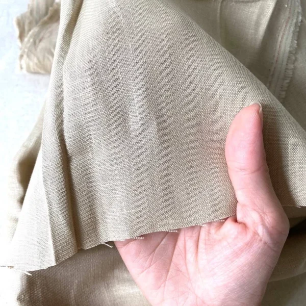 12eb6cfafcfa16a04d00304f38d3335b.webp 100 French Linen Solid Colour Dressmaking Embroidery DIY Fabric1