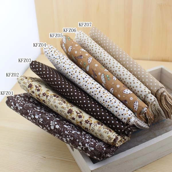 1aeaf1c6a8974498c47a49565a10d7bd.webp Brown 100 Cotton Fabric Kain DIY Cotton Cloth 50cmx150cm Pack