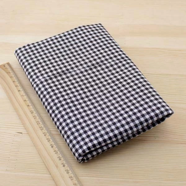 Black 100  Cotton Fabric  Kain DIY Cotton Cloth 50cmx150cm Pack