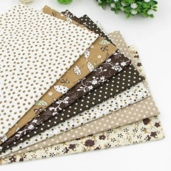 cn-11134207-7ras8-mcvrxhix7na43c.webp Brown 100 Cotton Fabric Kain DIY Cotton Cloth 50cmx150cm Pack