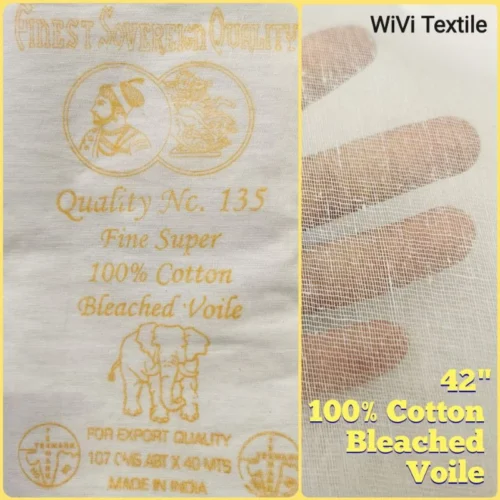 fbb4c9cd115d09b21a866516c7eda246.webp 42 100 Cotton Bleached Voile 40m roll