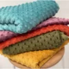 my-11134207-23030-0pdtsktg69nv8e.webp Minky Dot Polyester Fabric 0 5m Colourful DIY Craft Fabric