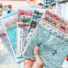 my-11134207-7qukx-lg7ht5735pyi1b.webp 100 Cotton Fabric Floral Fabric Scrap Pack Bundle Patchwork Quilting DIY Craft Fabric
