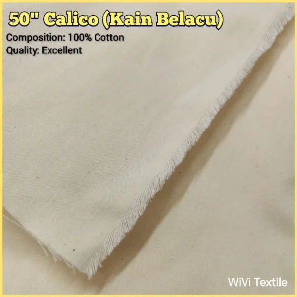 my-11134207-7rasj-m7eiuhd9ixsv53.webp 50 Calico Kain Belacu Muslin Kain Bengkung 1 m