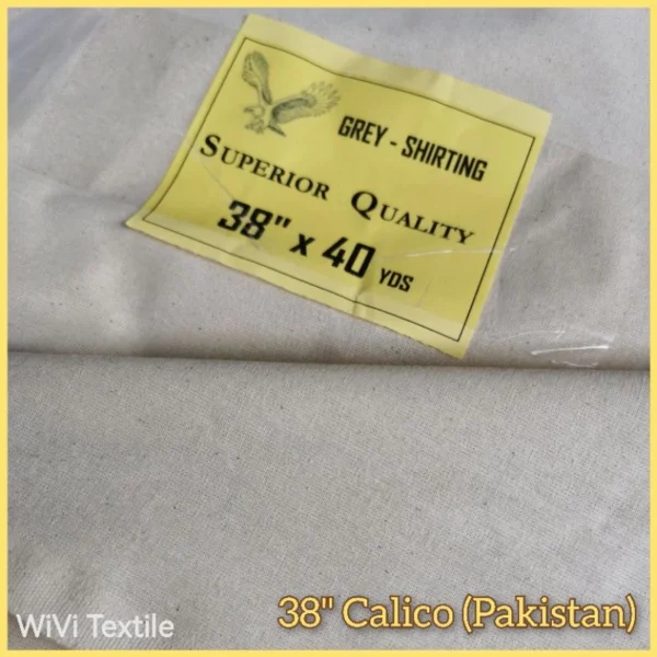 sg-11134201-22120-ns0v6agkn7kv2b.webp Calico 38 Kain Belacu 38 Grey Sheeting Cotton Fabric Muslin 40yds pc