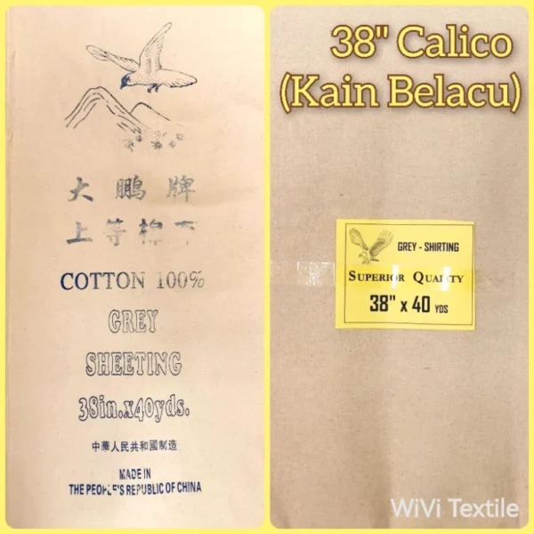 sg-11134201-22120-xijrzjq8m7kvef.webp Calico 38 Kain Belacu 38 Grey Sheeting Cotton Fabric Muslin 40yds pc