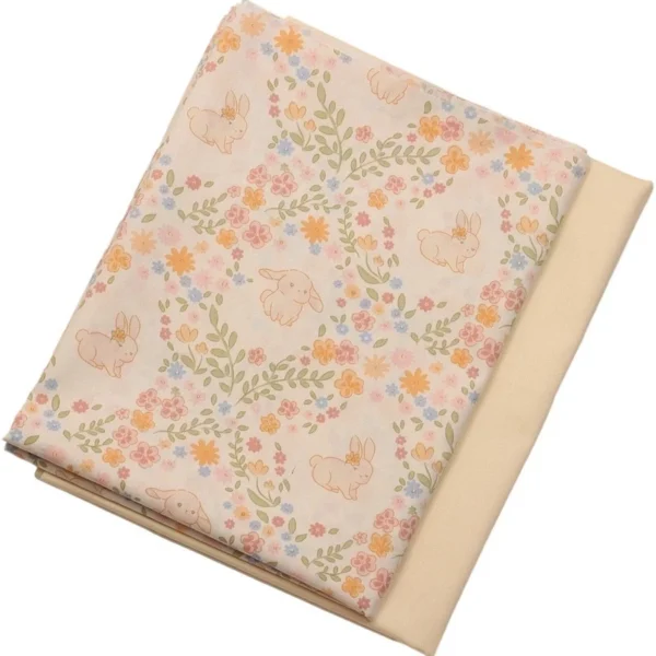 sg-11134201-7rdvj-mc4kchf9ge681f.webp Bidang 60 Kain Cotton Japanese Style Strawberry Rabbit Print Twill Fabric for Baju Kurung Bedding