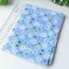 Blue 100  Cotton Fabric  Kain DIY Cotton Cloth 50cmx150cm Pack