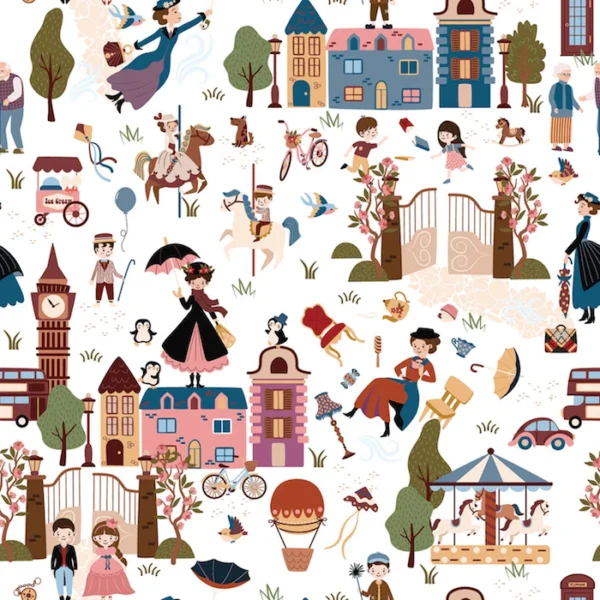 sg-11134201-820o6-mntu1ykujl6tf3.webp 100 Cotton Fabric Mary Popp Fat Quarter Riley Blake Tea Cups Patchwork Quilting DIY Craft