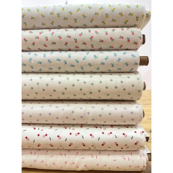 sg-11134201-824hz-mfaotxrziu4o2d.webp 100 Cotton Fabric Low Volume Soft Nude Earthy White Tone Patchwork Quilting DIY Craft Fabric