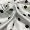 S0a0cfa2016ad4f7a9ea4fd31bb2e1a017.webp 0.5m × 114cm White Polka Dot Stretch Satin Fabric – Black Dot Silk Fabric for Dresses