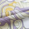 1m × 1.4m Geometric Patchwork Viscose Fabric – Soft Dress Fabric for Sewing