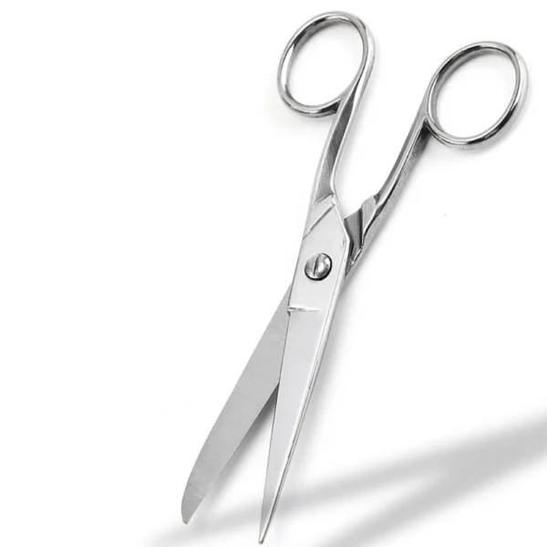 S1aee697e26f4448bb26faa6bfec4556c7.webp 5in Professional Embroidery Scissors – Stainless Steel Tailor Shears for Sewing & Crafts
