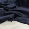 S244918c242184e7e91f9662fdffcb1523.webp 50 × 145cm Dark Blue Mulberry Silk Stretch Satin Fabric – 100% Silk for Shirts & Dresses