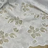 S24b2cf85646f4db4bf7eaa5500da1a57K.webp 90 × 130cm Water-Soluble Floral Embroidered Lace Fabric – Hollow Chiffon Fabric for Sewing