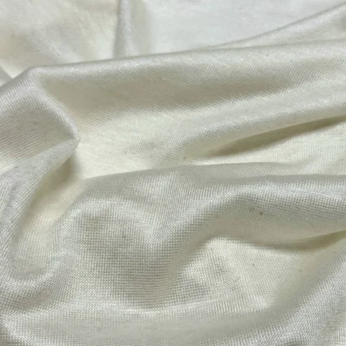 50 × 150cm Sand Washed Knit Linen Fabric – 100% Stretch Linen for Dresses & Cardigans
