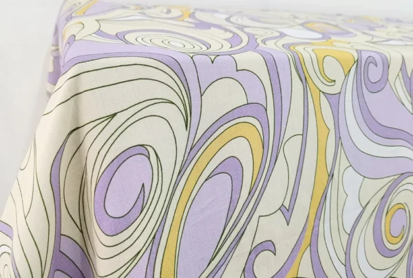 1m × 1.4m Geometric Patchwork Viscose Fabric – Soft Dress Fabric for Sewing