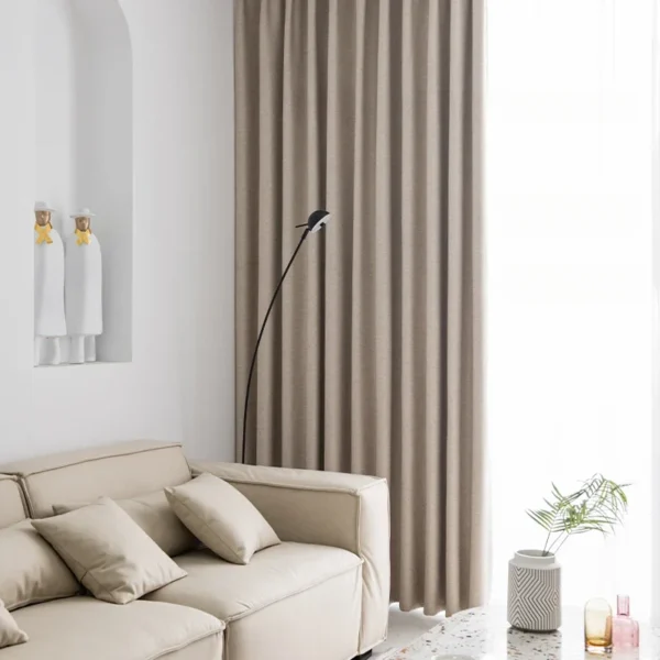 150 × 270cm Full Blackout Soundproof Curtain – Thermal Insulated Window Drape