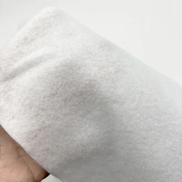 100 × 105cm Thin Non-Woven Cotton Batting – Quilting Interlining for Sewing & DIY Crafts