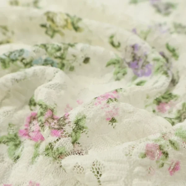 S6768c2a1e7ee49359a2d3035044cd7ear.webp 50 × 140cm Green Floral Stretch Lace Mesh Fabric – Sheer Fabric for Tops, Skirts & Sewing