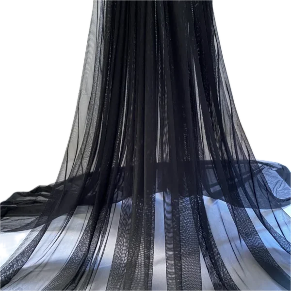 3 Yards × 160cm 4-Way Stretch Mesh Fabric – High Elastic Spandex Sheer Fabric