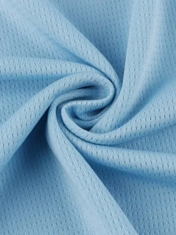 100 × 170cm Elastic Fine Mesh Knit Fabric – Breathable Sports Fabric for Jerseys & Activewear