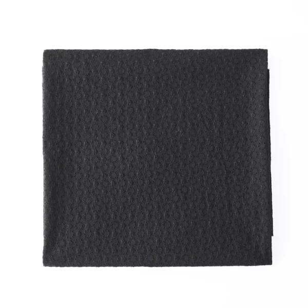 1 Yard Black Cotton Eyelet Embroidery Fabric – Hollow Embroidered Fabric for Dresses & Sewing