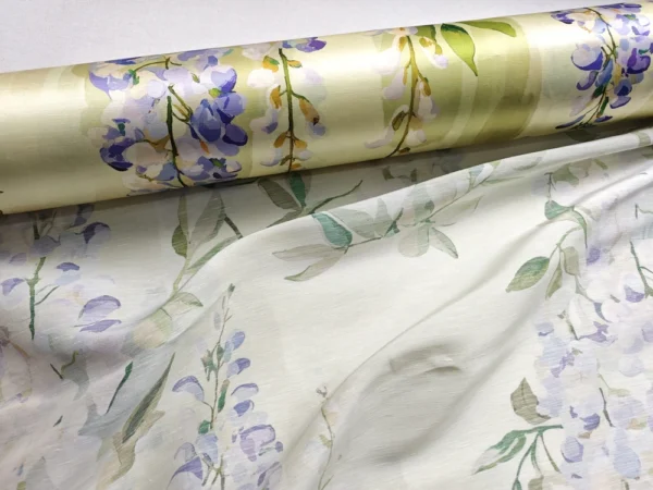 S8aa6c96e1ec2453f8c3953ed90b7c44fl.webp Spring Floral Silk Linen Charmeuse Fabric – 31 Momme Heavy Fabric for Suits & Evening Gowns