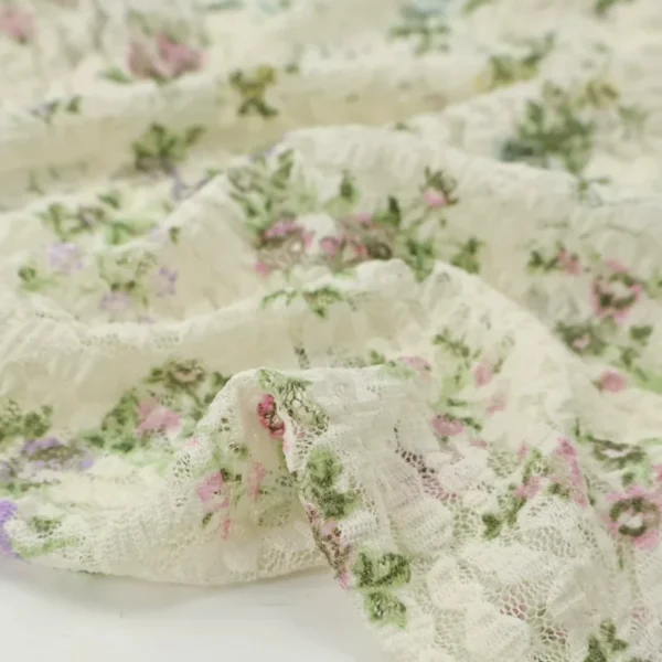 S8e0d0dc0c32841fa9833ddd310fee537U.webp 50 × 140cm Green Floral Stretch Lace Mesh Fabric – Sheer Fabric for Tops, Skirts & Sewing