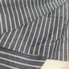 50 × 140cm Japanese Yarn-Dyed Striped Linen Fabric – Soft Breathable Sewing Fabric