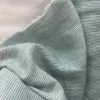 White & Green Yarn-Dyed Striped Linen Fabric – Lightweight Sewing Fabric for Shirts & Dresses
