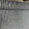 50 × 140cm Japanese Yarn-Dyed Striped Linen Fabric – Soft Breathable Sewing Fabric