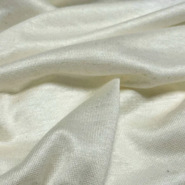 50 × 150cm Sand Washed Knit Linen Fabric – 100% Stretch Linen for Dresses & Cardigans