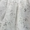 Sc40bb0e035904a8bb90c26479f73b406r.webp 90 × 130cm Water-Soluble Floral Embroidered Lace Fabric – Hollow Chiffon Fabric for Sewing