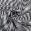1.09 Yard Black & White Striped Cotton Fabric – 63in Wide Sewing Fabric