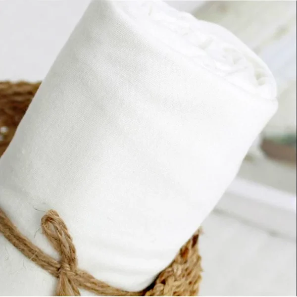 50 × 150cm Double Layer Cotton Gauze Fabric – Soft High Density Muslin for Sewing & Baby Projects
