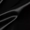 50 × 150cm Black Acetate Satin Fabric – Silky Smooth Draping Fabric for Sewing & Décor
