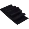 Sddd7dd2fd48144b3a806eea664039cfaC.webp 39 × 6in Black Rib Knit Cuff Fabric – Stretch Ribbing for Waistbands, Cuffs & Neckbands