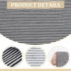 1.09 Yard Black & White Striped Cotton Fabric – 63in Wide Sewing Fabric